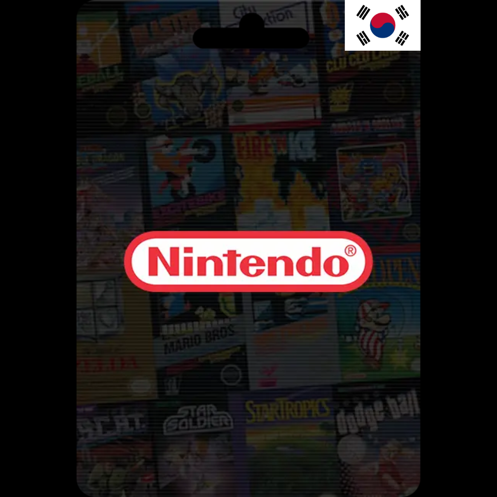 nintendo wii eshop card south korea store