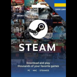steam wallet 100 uah (ukraine)