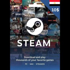 steam wallet 10$ (egypt)