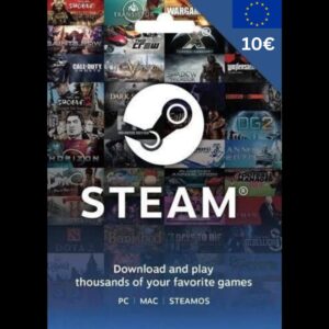 steam wallet 10€ (europe)